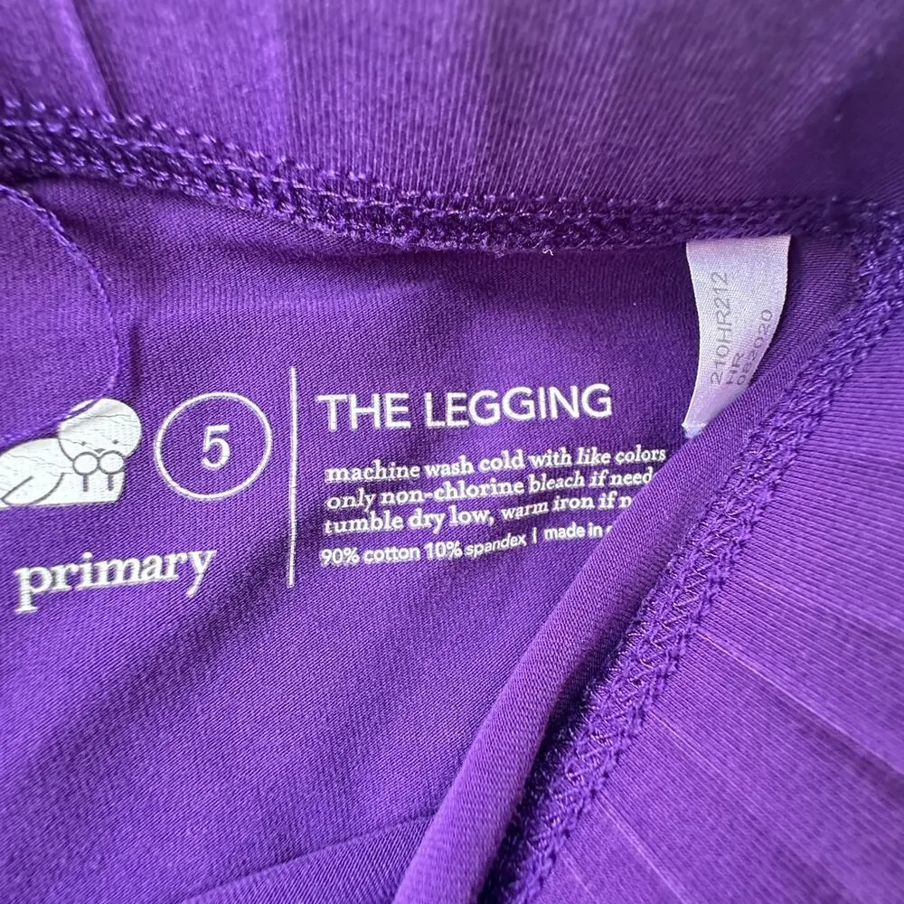 Primary Purple Leggings VGUC 5